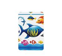 Ambientadores rectangulares para coche, diseño de animales de mar, 6 unidades, tabletas de aromaterapia para coche, armario, zapatero, elimina olores