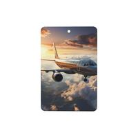 Ambientadores rectangulares para coche, diseño de aviones, 6 unidades, tabletas de aromaterapia para coche, armario, zapatero, elimina olores