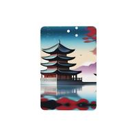 Ambientadores rectangulares para coche, diseño de la perla del Ori, 6 unidades, tabletas de aromaterapia para coche, armario, zapatero, elimina olores