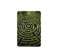 Ambientadores rectangulares para coche, diseño de laberintos, 6 unidades, tabletas de aromaterapia para coche, armario, zapatero, elimina olores