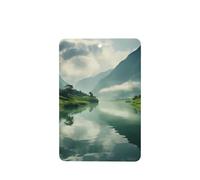Ambientadores rectangulares para coche, diseño de paisajes, 6 unidades, tabletas de aromaterapia para coche, armario, zapatero, elimina olores