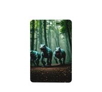 Ambientadores rectangulares para coche, diseño de tres dinosaurios, 6 unidades, tabletas de aromaterapia para coche, armario de zapatos, elimina olores