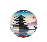 Ambientadores redondos para coche, diseño de la perla de Ori, 6 unidades, tabletas de aromaterapia para coche, armario, zapatero, elimina olores