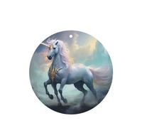 Ambientadores redondos para coche, diseño de unicornios en la carrera, 6 unidades, tabletas de aromaterapia para coche, armario, zapatero, elimina olores