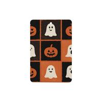 Ambientadores retro de Halloween con caras de calabaza y fantasma, 4 unidades, tarjetas perfumadas colgantes, tarjetas perfumadas para coche, tabletas de aromaterapia