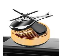 Ambientadores solares giratorios para automóviles,Difusor De Aceite Solar Rotativo Para Coche - Decoración en forma de helicóptero para coche | Decoración giratoria de coche con energía solar para voy