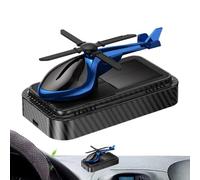 Ambientadores solares para coche, aromaterapia giratoria para coche,Difusor de aromaterapia para helicóptero de coche - Adorno giratorio de ambientadores para fragancia interior de coche y