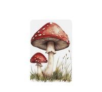 Ambientadores vintage para coche, diseño de seta roja, 4 unidades, tarjetas perfumadas colgantes, tarjetas perfumadas para coche, tabletas de aromaterapia