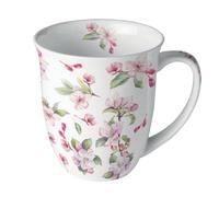 Ambiente Blossom 18418160 - Taza de porcelana (400 ml), diseño de flores