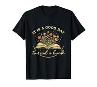 Ambiente clásico Buen día para Leer un Amante de la Biblioteca de Libros Camiseta