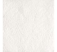Ambiente - Cóctel Servilletas - Elegance - grabado - 25x25cm - 15 Piezas - diferentes colores - Blanco - 4925