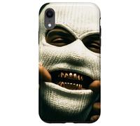 Ambiente de Rapero Enmascarado con Ilustraciones de Sonrisa Dorada Carcasa para iPhone XR