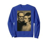 Ambiente de Terror gótico tormentoso con Oscuridad cinematográfica Sudadera, Unisex para Adultos, Azul Real, XL