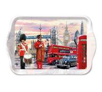 Ambiente London Street - Bandeja de melamina (13 x 21 cm), diseño de Londres
