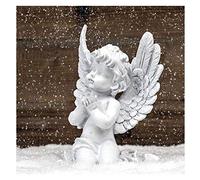 Ambiente Servilleta Motivo: Angel - Ángel - en la Nieve - 20 Servilletas por Paquete, 33x33 CM