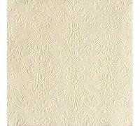 Ambiente Servilletas de almuerzo Elegance 33x33 cm Crema