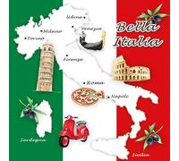 ambiente Servilletas Almuerzo/Party 33 x 33 cm Bella Italia