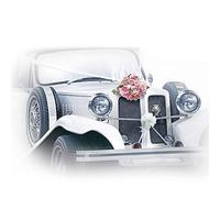 Ambiente Servilletas Motivo: Boda Car - Coches de Boda, 33x33cm, Boda 20 Piezas Paquete