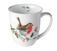 Ambiente - Taza de porcelana fina (porcelana), color rojo