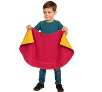 AMBIENTS ARTESANIA Capote de Torero Mediano para Niños - Tradición y Pasión Taurina - Hecho a Mano Cosido