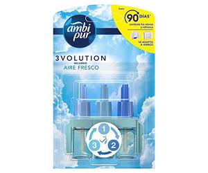 AMBIPUR 3Volution Aire Fresco Recambio Para Ambientador Eléctrico - 21 ml