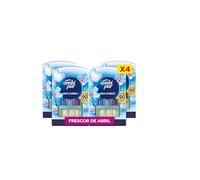 Ambipur 3Volution Despertar Primaveral Recambio De Ambientador Eléctrico,Azul, 80ml, 3 Aromas Que Se Alternan Para Eliminar Olores