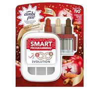 Ambipur 3Volution Manzana con toques de canela Ambientador Eléctrico Con Programación Inteligente Kit De Inicio 20 ml