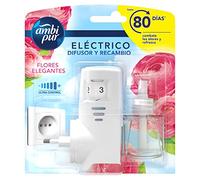 AMBIPUR Flores Elegantes Difusor Y Fragancia Para Ambientador Eléctrico - 21.5 ml