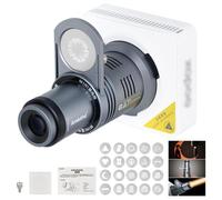 AMBITFUL Accesorios de Gobos ópticos de Snoot Mini compatibles con Godox Mount, luz de Forma de anexo de Foco para AD300PRO ML100BI ML100R ML60IIBI ML60 ML30