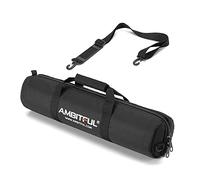 AMBITFUL Estuche de Transporte para trípode Resistente de 49 "125 cm con Bolsa de Almacenamiento y Correas para los Hombros con Estuche de Transporte Acolchado para Soporte de luz