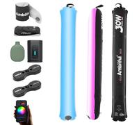 AMBITFUL GC30R - Tubo de luz inflable RGB a todo color de 30 W, 2500 K-10000 K, luz LED de mano, CRI 95+, TLCI 96+ para soporte de succión magnética, barra de luz impermeable, barra de iluminación LED