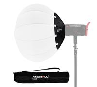 AMBITFUL LS65 Lantern Softbox 25.6 inch/65cm Soft Lighting Modifier Bowens Mount Softbox for Video Continuous Light, Live Video Light