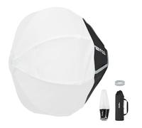 AMBITFUL Q1 Softbox de liberación rápida, modificador de iluminación de fotografía, estilos de bola, octa, tira y rebote (soporte Godox, bola de 12 pulgadas)