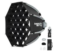 AMBITFUL Q1 Softbox de liberación rápida, modificador de iluminación de fotografía, estilos de bola, octa, tira y rebote (soporte Godox, octa de 12 pulgadas)