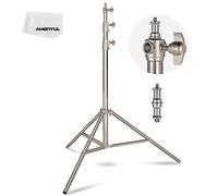 AMBITFUL Soporte de luz de Acero Inoxidable para HTC Vive VR, Video, Retrato y fotografía de Productos, 280 cm