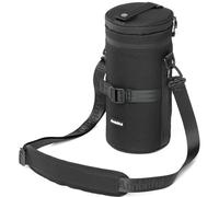 AMBITFUL Thick Camera Lens Pouch Case Water, Dust, Shock Protection Lens for DSLR Camera Lens for Sony, Nikon, Canon, Fujifilm, Tamron Fits Lenses Below, 110 × 225 mm, Funda para Lente de cámara