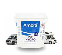 Ambiti | Monodosis Hidrosolubles para Depósito de Residuos de Autocaravanas,Caravanas y Campers| Antibacteriano| Elimina Deshechos Orgánicos y Papel Higiénico| Fragancia Piña Colada (50 Monodosis)