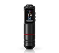 Ambition Ninja Pro Maquina de Tatuar Inalambrica con Sistema Inteligente, Motor sin Núcleo, Batería 2000mAh y Cartucho Rotativo para Profesionales/Principiantes