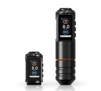 Ambition Ninja Pro Maquina de Tatuar Inalambrica con Sistema Inteligente, Motor sin Núcleo, Batería Dual 2000mAh y Cartucho Rotativo para Profesionales/Principiantes