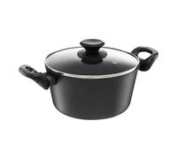 AMBITION Olla apta para horno de inducción, 20 cm, perfecta, 2,5 L, aluminio, con tapa, antiadherente, apta para todo tipo de fuegos, apto para lavavajillas