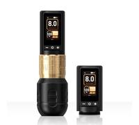 Ambition Soldier 270 Máquina de Tatuar Rotativa Inalámbrica con 270 g·cm de Torque, Motor sin Escobillas, Carrera 4.0mm y Batería Táctil Dual 2400mAh para Profesionales