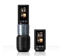 Ambition Soldier 270 Máquina de Tatuar Rotativa Inalámbrica con 270 g·cm de Torque, Motor sin Escobillas, Carrera 4.0mm y Batería Táctil Dual 2400mAh para Profesionales