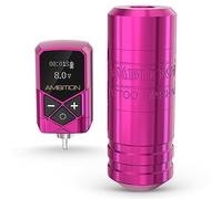 Ambition Torped Kit Máquina de Tatuar Rotativa Estilo Pluma con Batería 2400mAh, Motor sin Escobillas para Profesionales