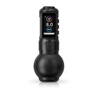 Ambition Traveler T1 Máquina de Tatuar Inalámbrica - Pluma Rotativa con Cartuchos, Empuñadura Grande 54mm, Motor Brushless y Batería 2000mAh para Artistas Profesionales