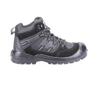 Amblers 257 Hombre Piel Puntera de Acero Trabajo Exterior Botas Seguridad Negro