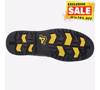 Amblers AS231 Hombre Dealer Deslizarse En Cuero Seguridad Chelsea Trabajar Botas