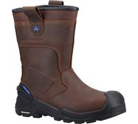 Amblers Botas de Seguridad de Cuero Flor AS983C Conqueror Rigger para (FS10271)