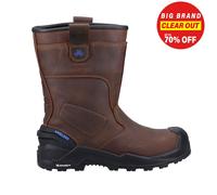 Amblers Conqueror Impermeable Hombre Protección Trabajo Seguridad Botas Marrón