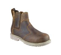 Amblers Fs165 Goodyear Hombre Ponerse Botas Botines Zapatos Marrón 39