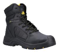 Amblers Hombre Botas - AS350C Berwyn Pierna Alta Metatarso Seguridad Negro, 4-14